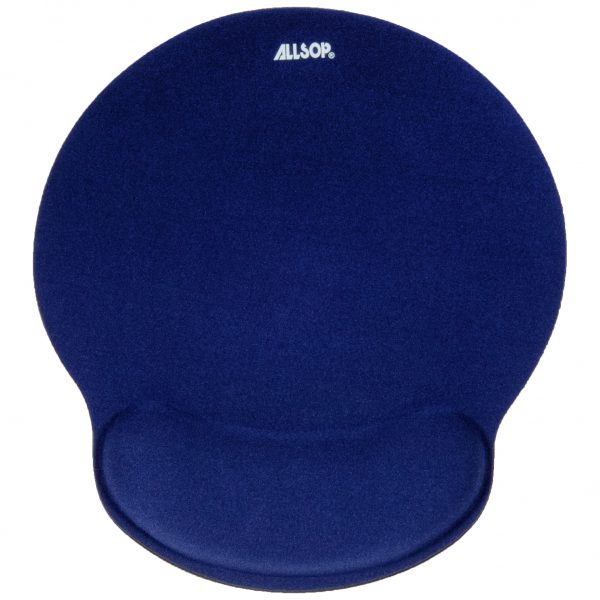 Allsop Comfort Mouse Pad with Wrist Rest – Blue