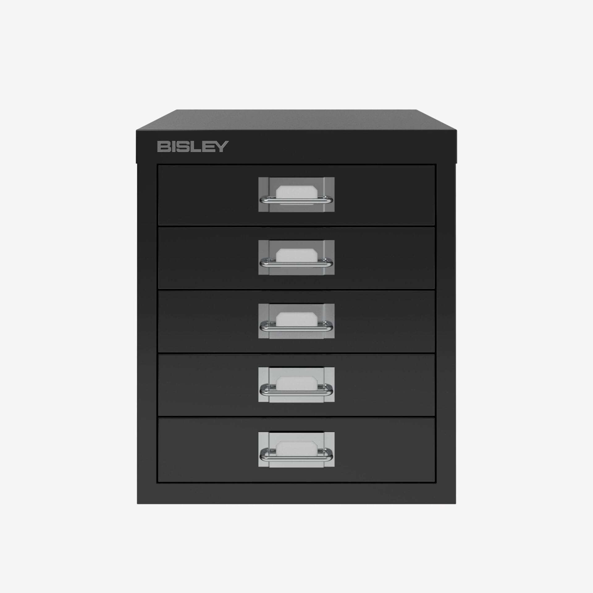Bisley 5 Drawer Filing Cabinet - Desktop