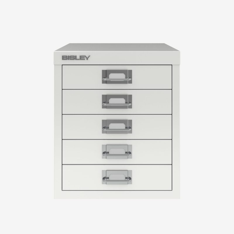 Bisley 5 Drawer Filing Cabinet - Desktop - Image 6