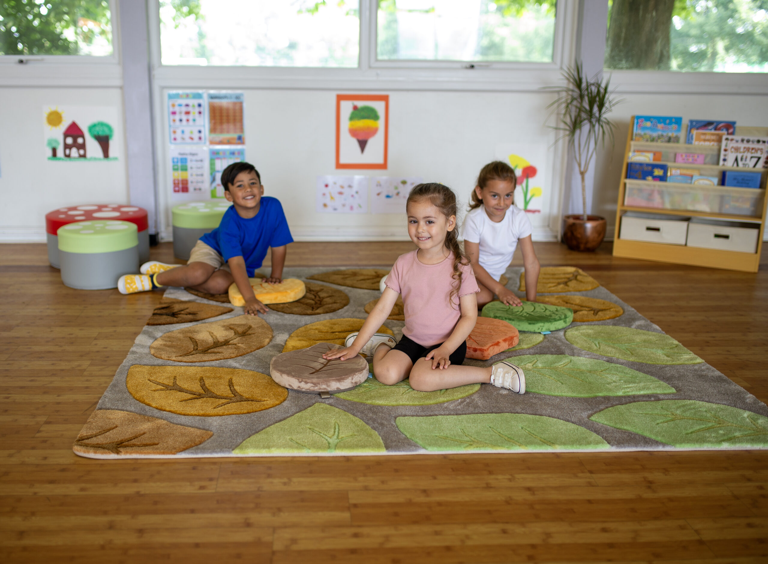 Seasonal Leaves Super Deluxe Carved Carpet - Image 12