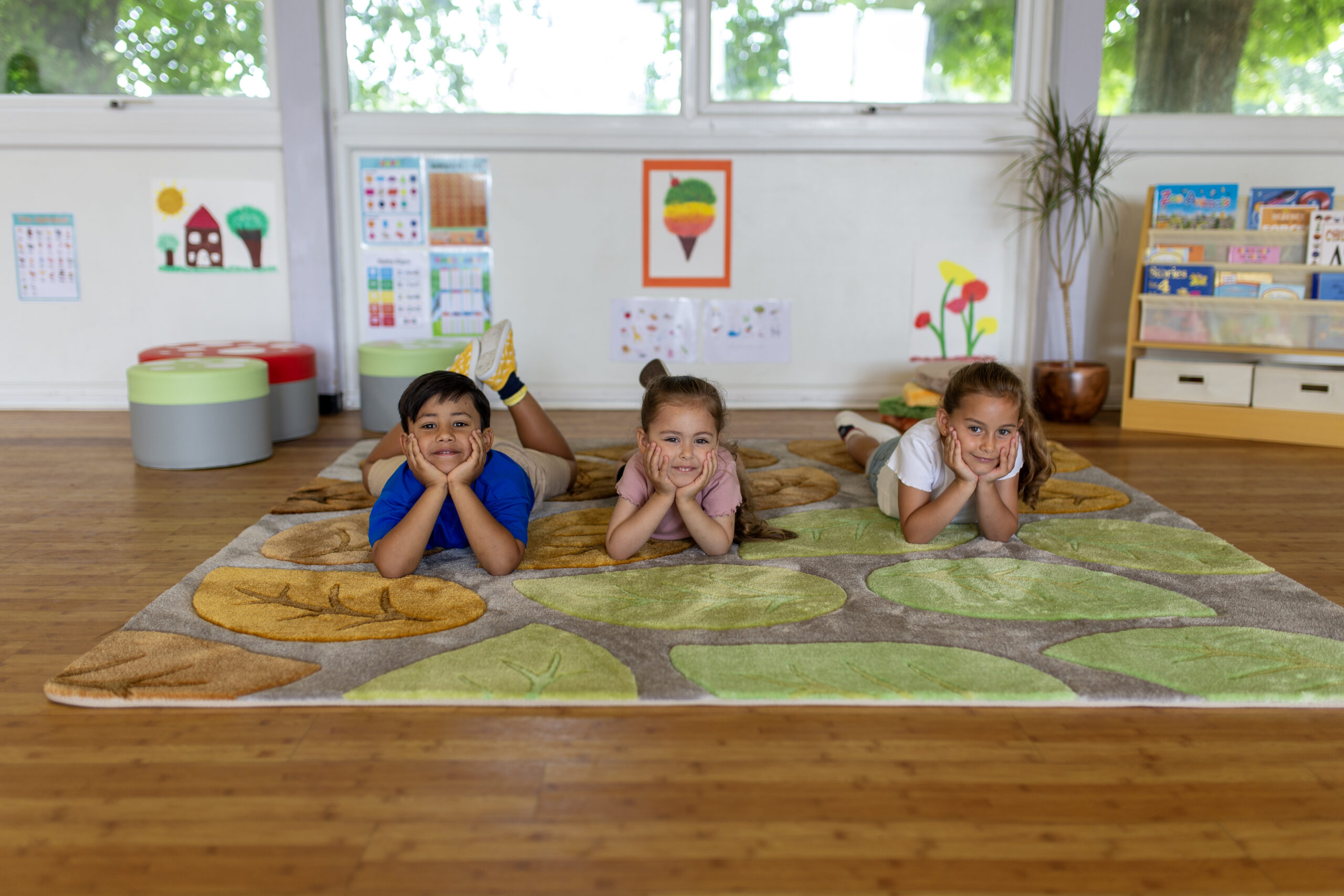 Seasonal Leaves Super Deluxe Carved Carpet - Image 10