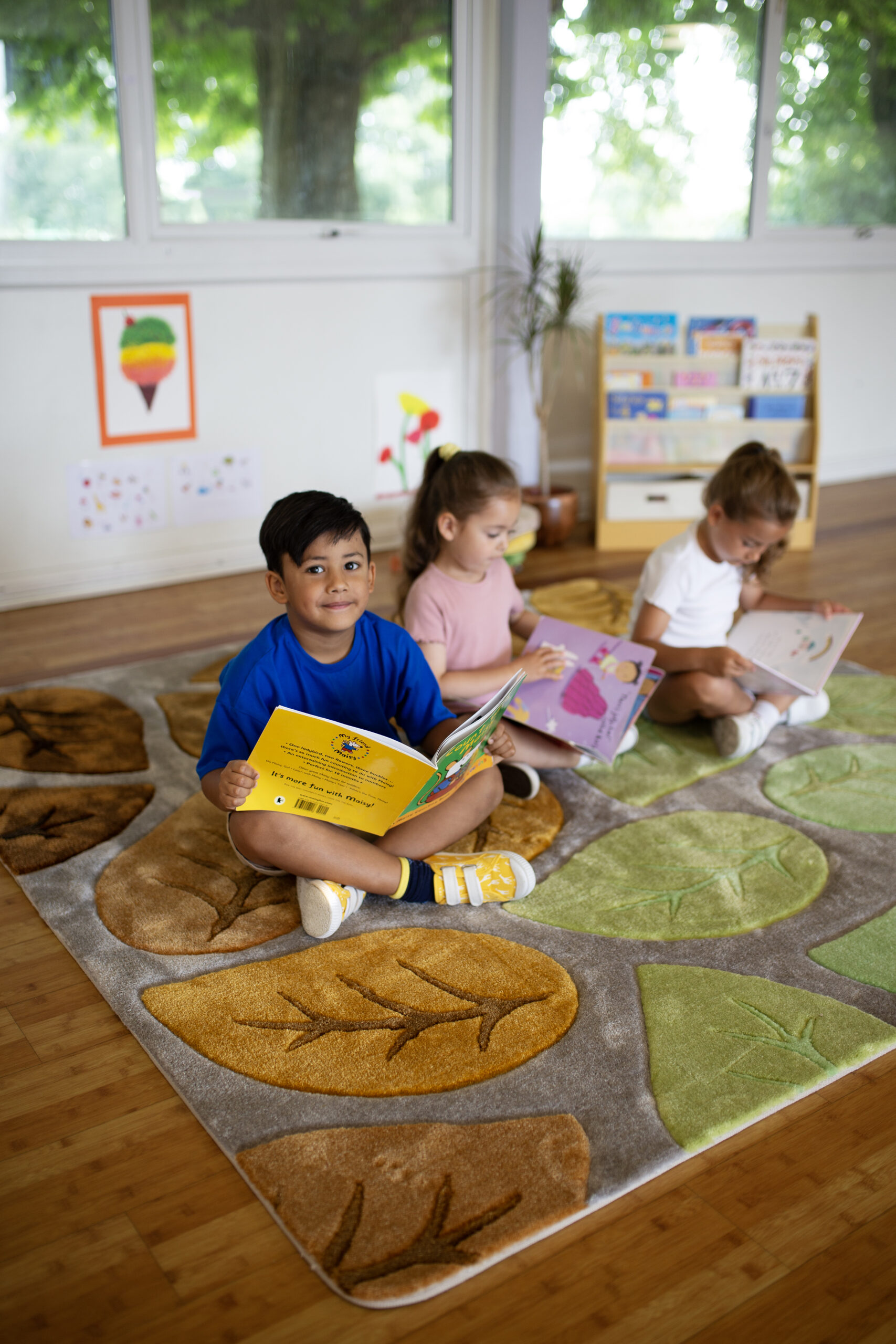 Seasonal Leaves Super Deluxe Carved Carpet - Image 8