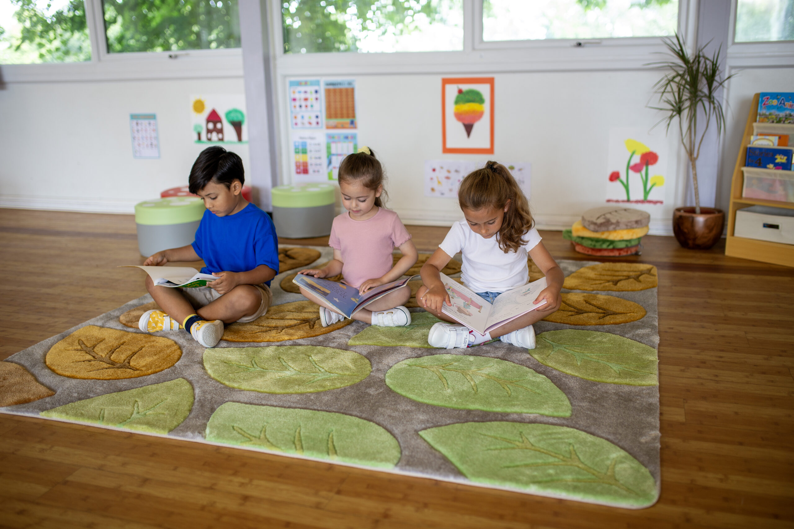 Seasonal Leaves Super Deluxe Carved Carpet - Image 7