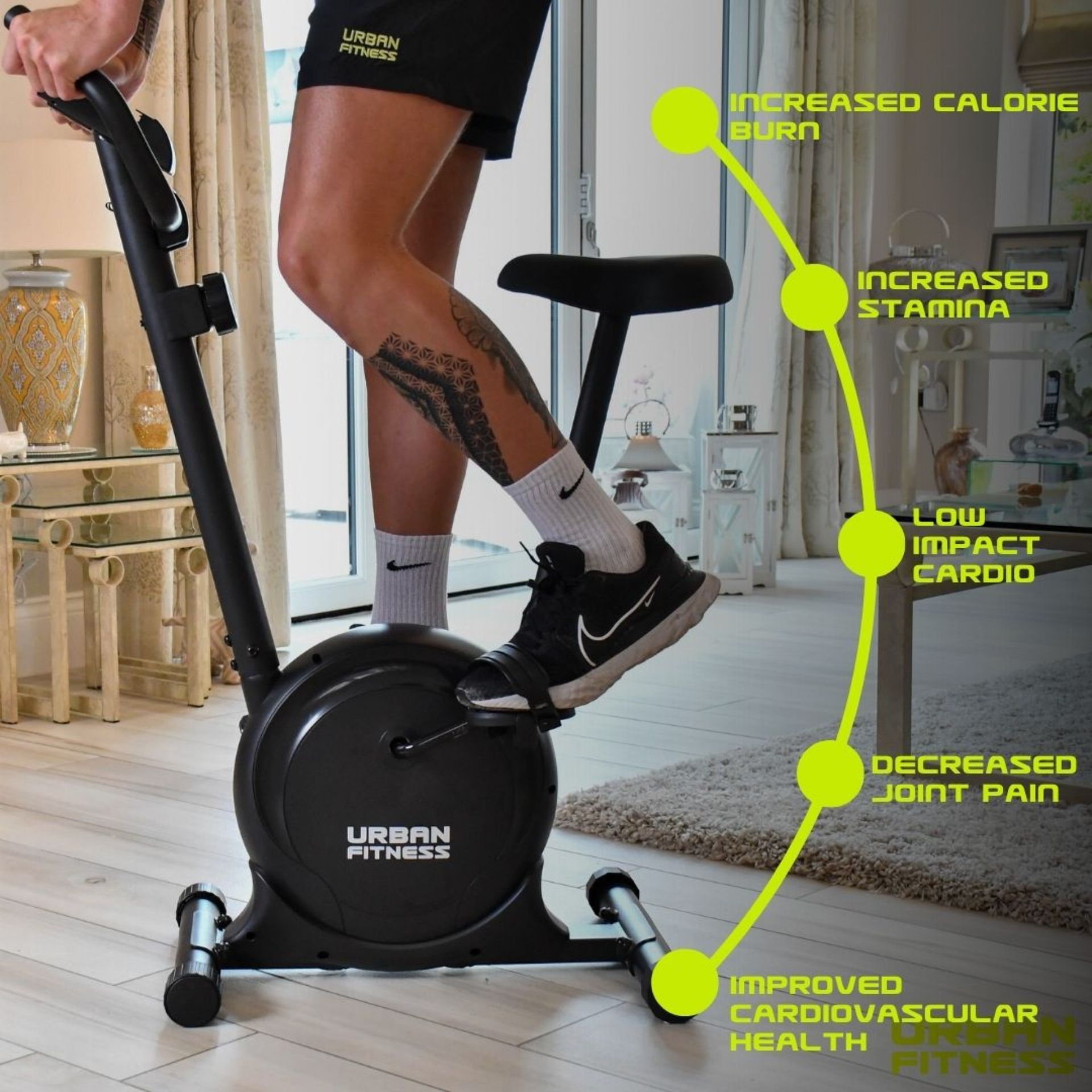 Urban Fitness Magnetic Exercise Bike - Image 6