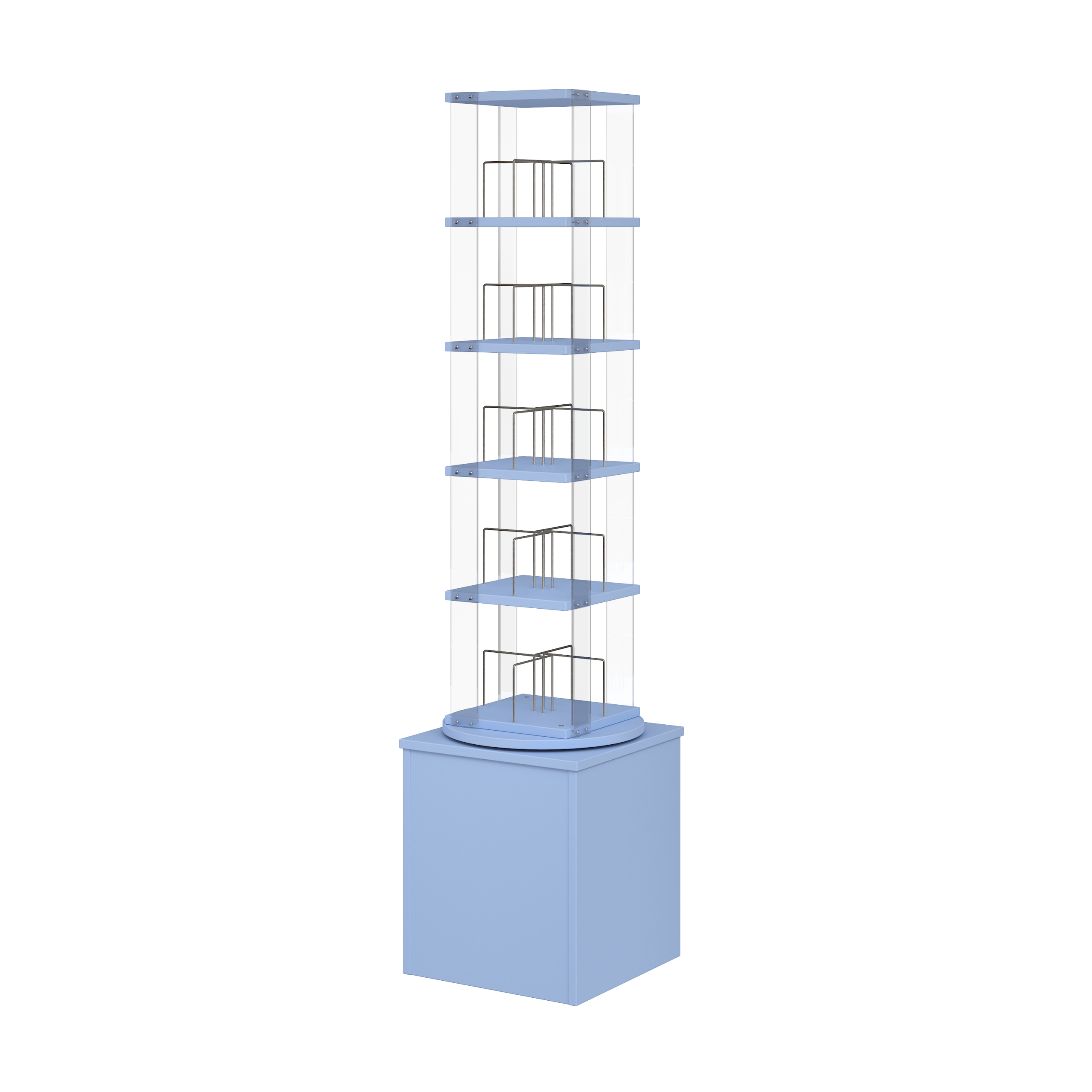 Paperback High Base Library Spinner