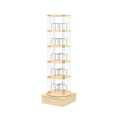 Paperback Low Base Library Spinner