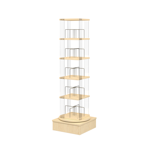 Paperback Low Base Library Spinner