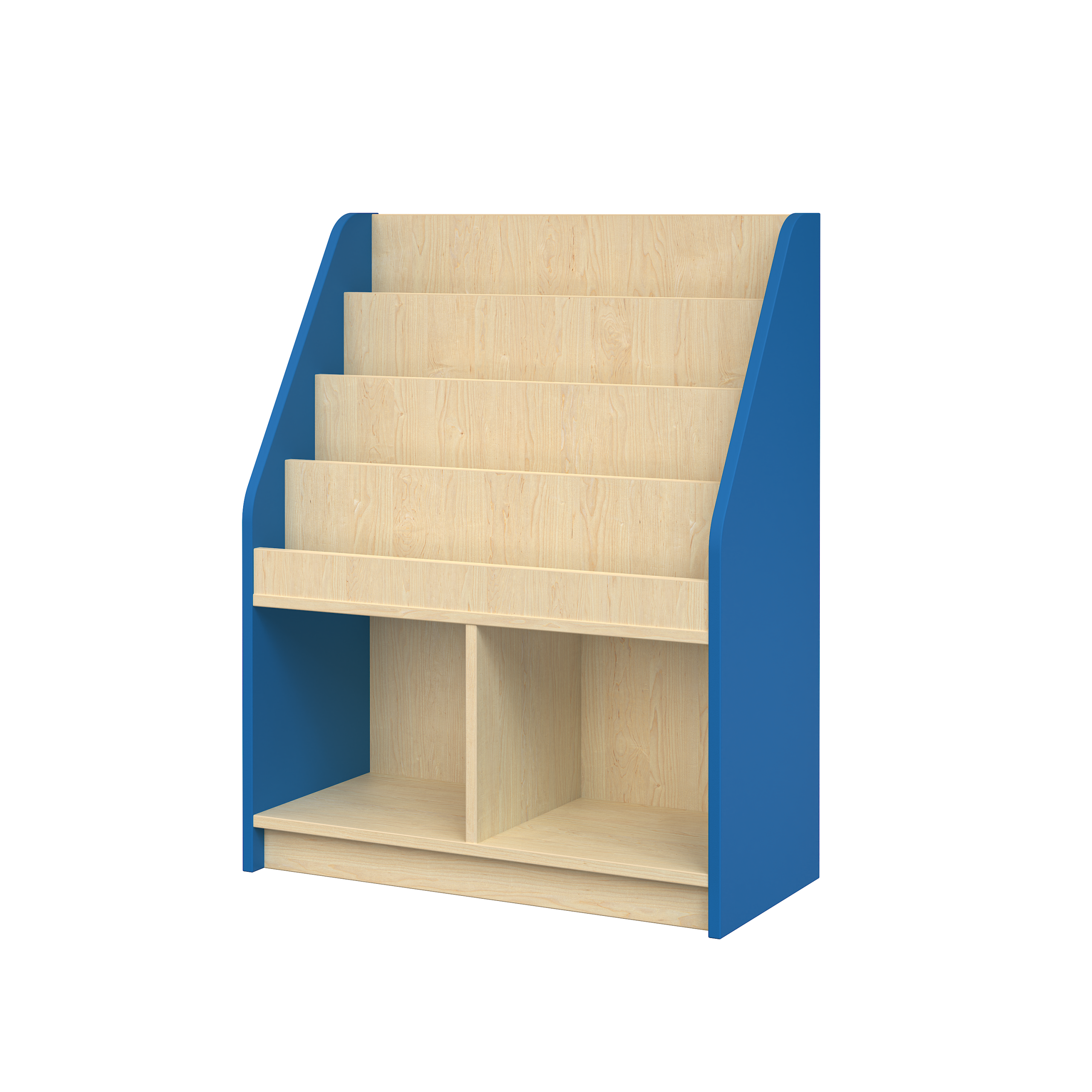 Narrow 1 Tier Book Shelf Open Unit - Image 2