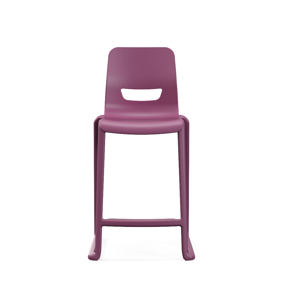 Postura + One Piece High Back Stool - Image 34
