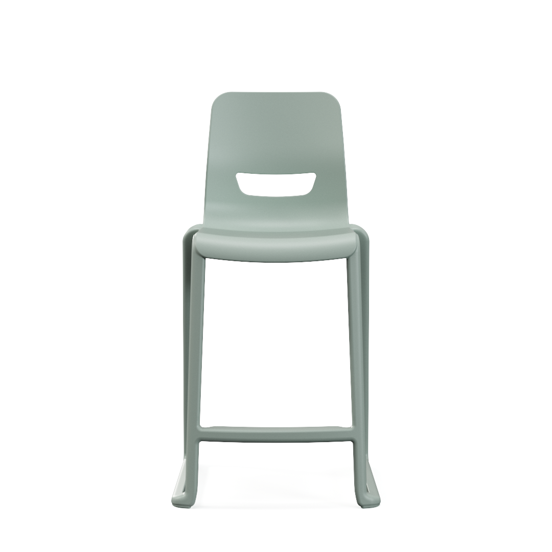 Postura + One Piece High Back Stool - Image 32