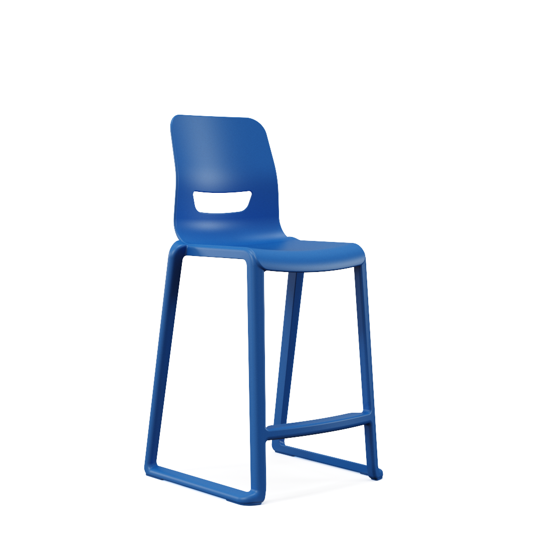 Postura + One Piece High Back Stool - Image 31