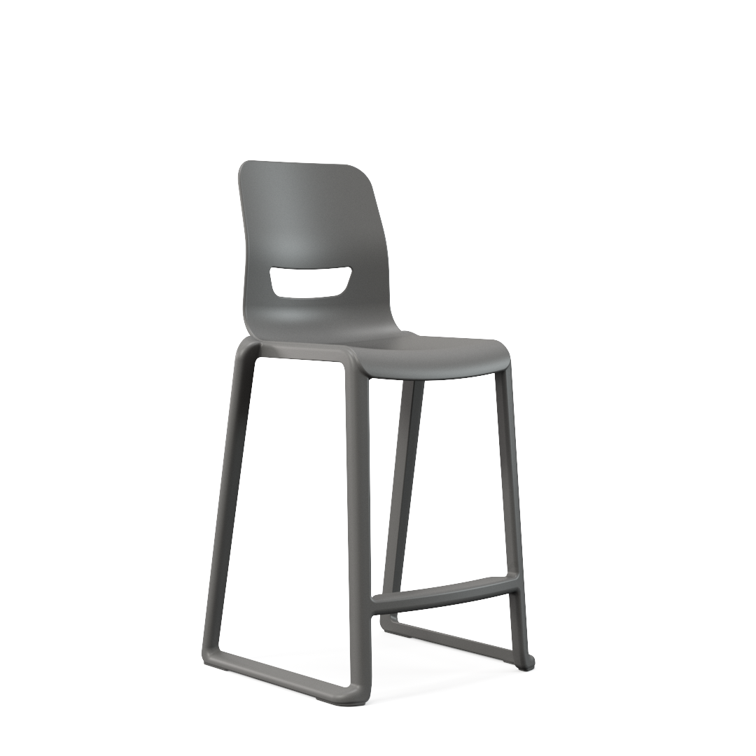 Postura + One Piece High Back Stool - Image 29
