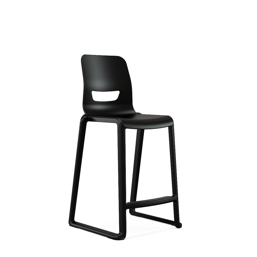 Postura + One Piece High Back Stool - Image 27