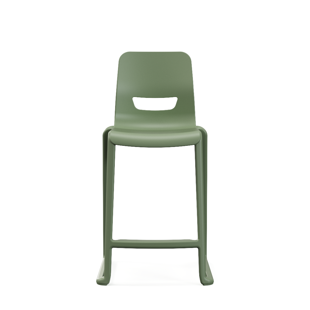 Postura + One Piece High Back Stool - Image 18