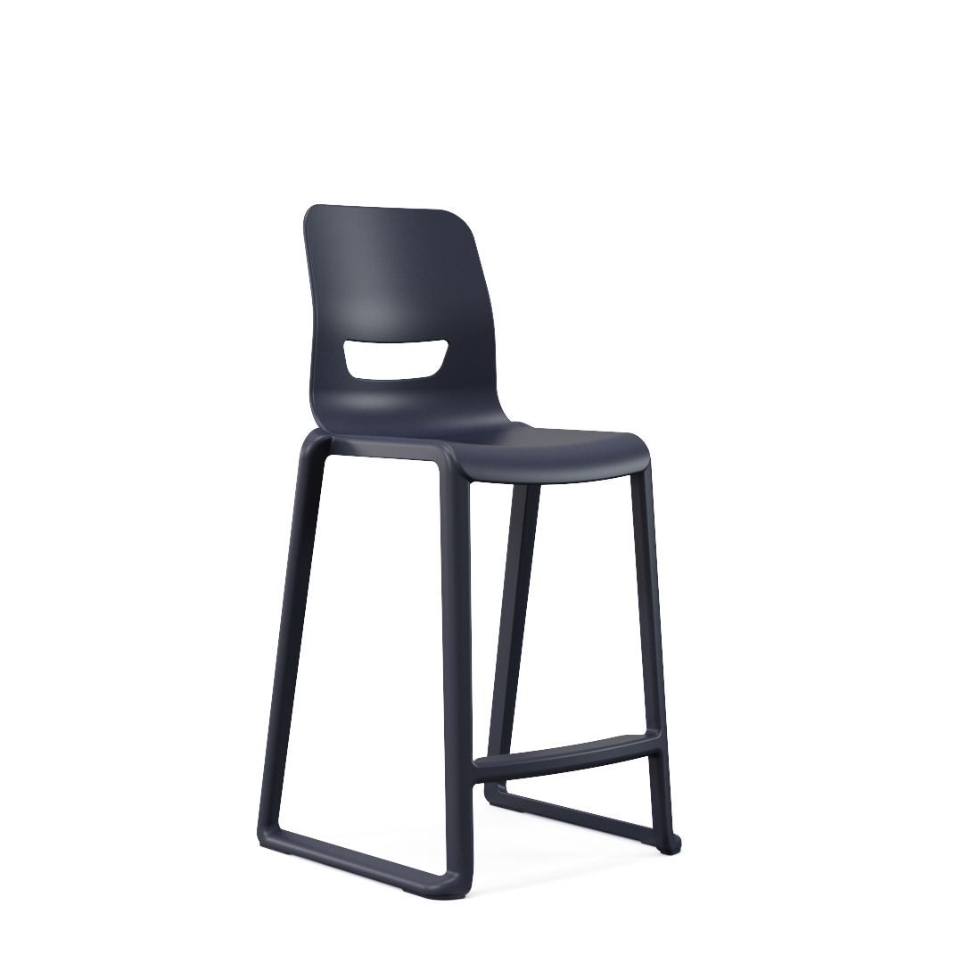 Postura + One Piece High Back Stool - Image 17