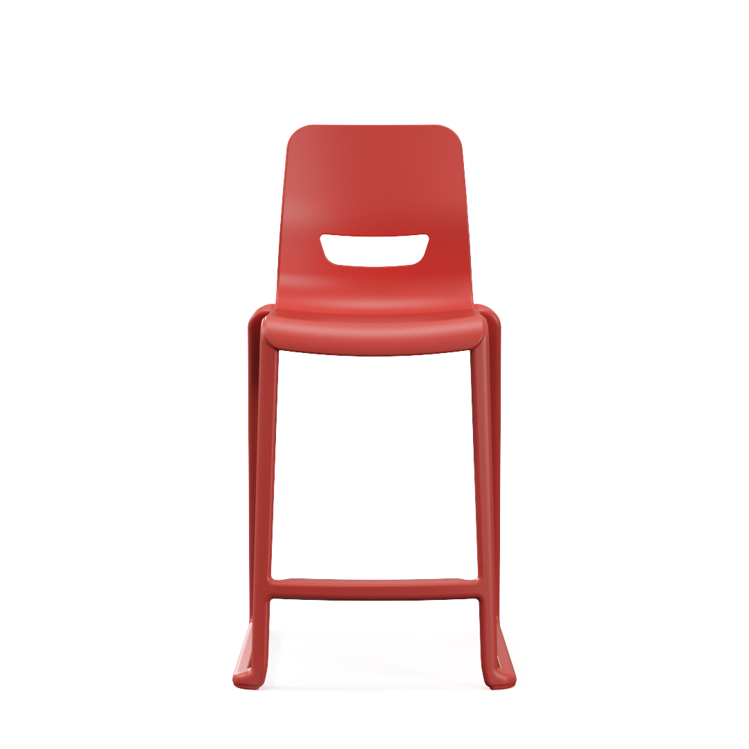 Postura + One Piece High Back Stool - Image 14