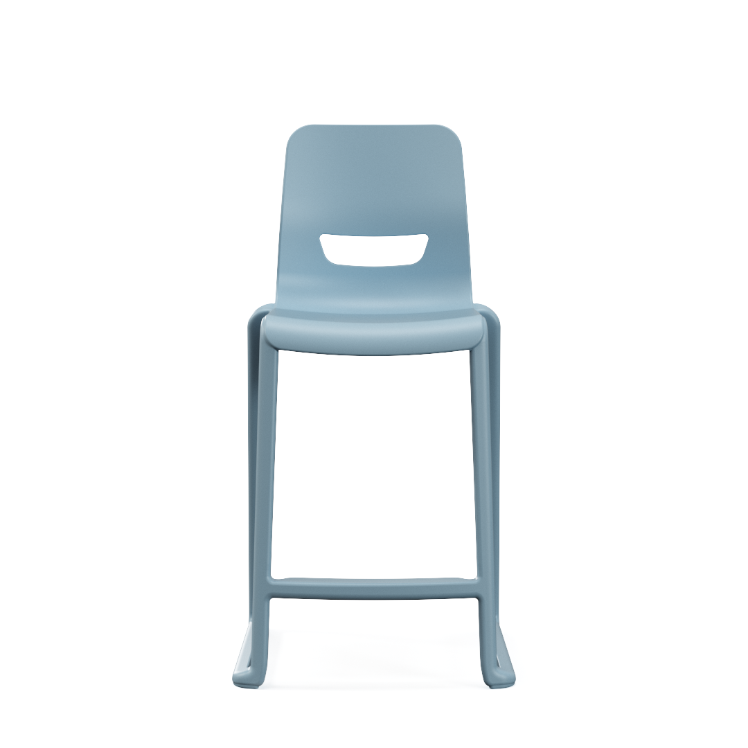 Postura + One Piece High Back Stool - Image 12