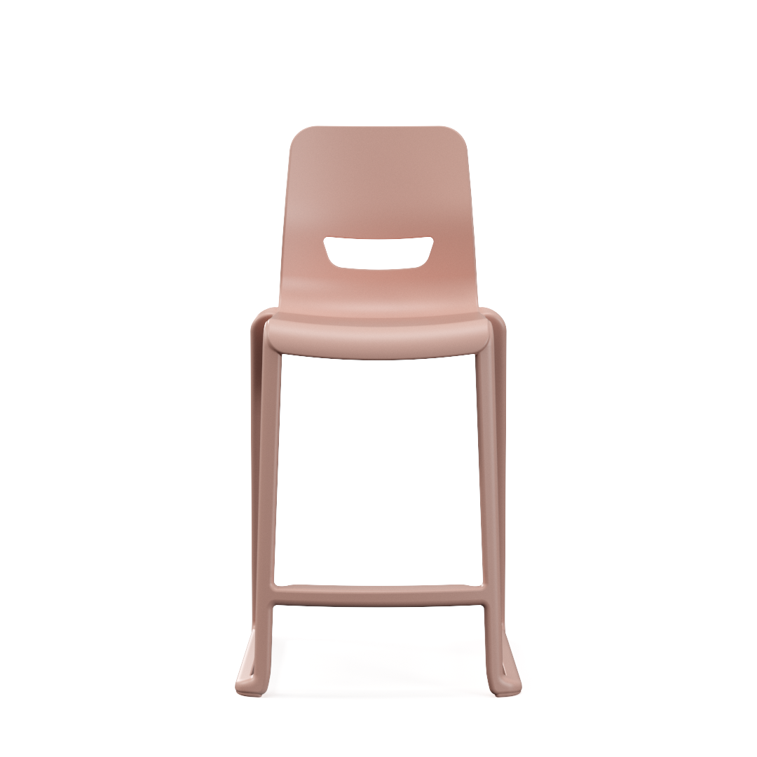 Postura + One Piece High Back Stool - Image 8