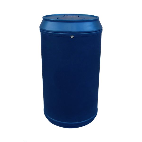 Drinks Can Litter Bin with Push Top Lid - Image 10