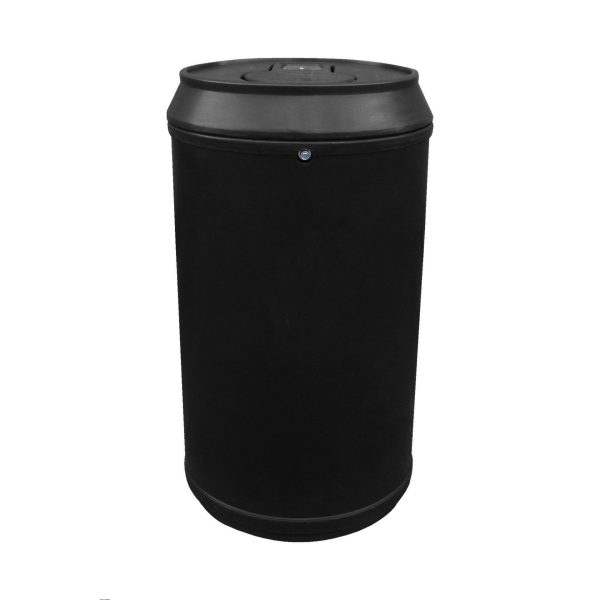 Drinks Can Litter Bin with Push Top Lid - Image 12