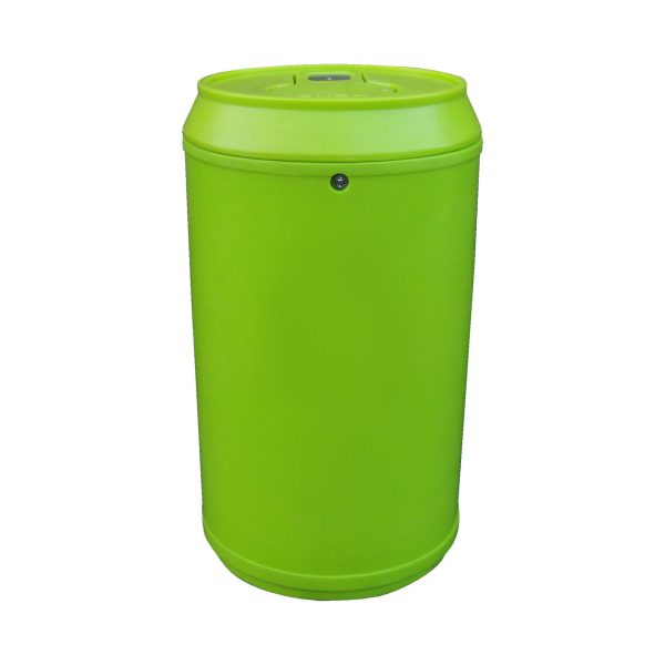 Drinks Can Litter Bin with Push Top Lid - Image 6