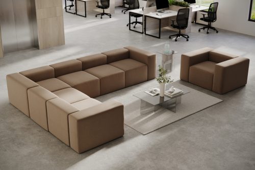 Chunky Modular Soft Seating Sofa Range