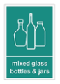 Mixed Glass, Bottles & Jars +&pound;5.00&pound;6.00
