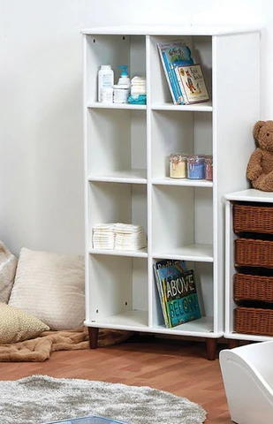 Bambino 4 X 2 Cube Shelf With Back - Image 2