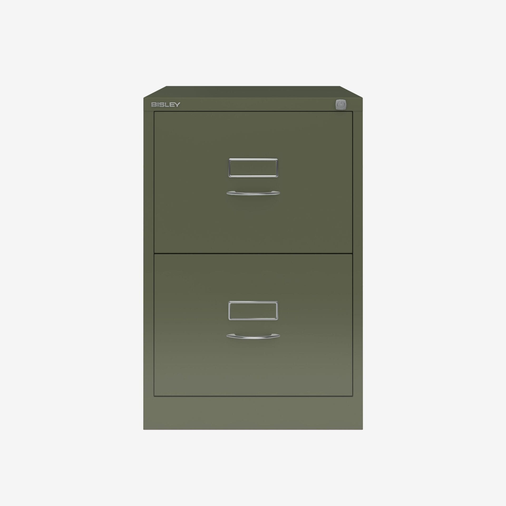 Bisley BS Foolscap 2 Drawer Filing Cabinet
