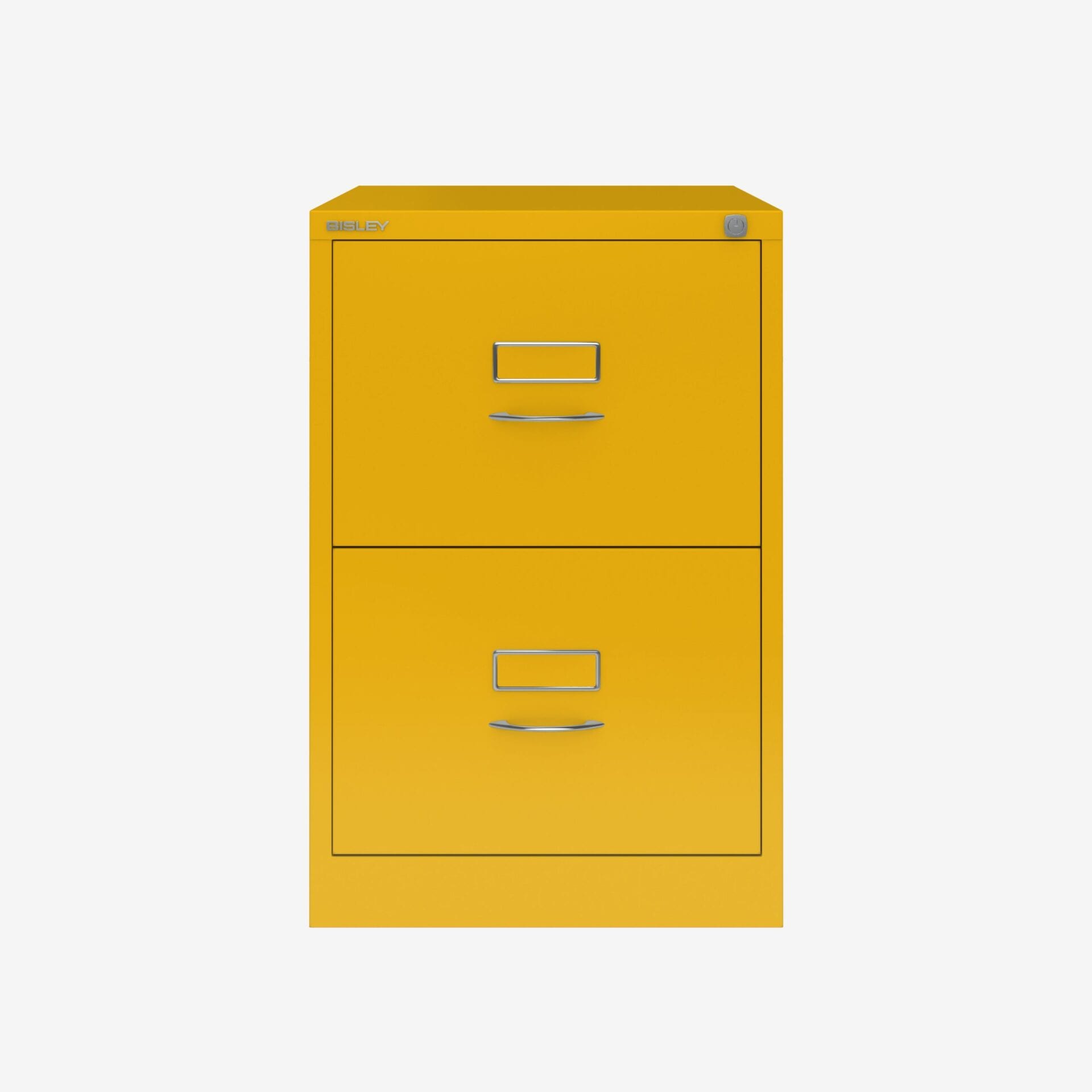 Bisley BS Foolscap 2 Drawer Filing Cabinet - Image 5