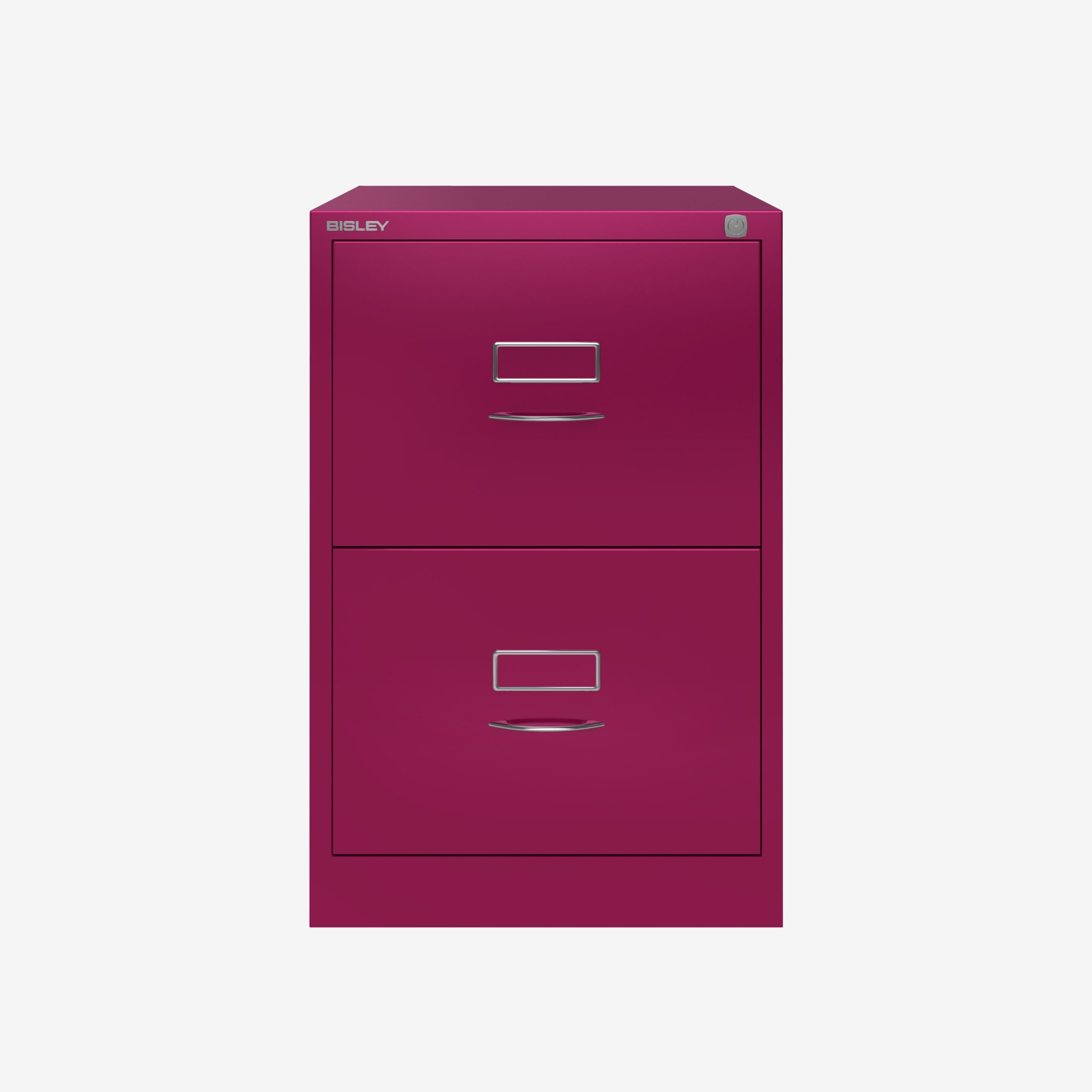 Bisley BS Foolscap 2 Drawer Filing Cabinet - Image 4