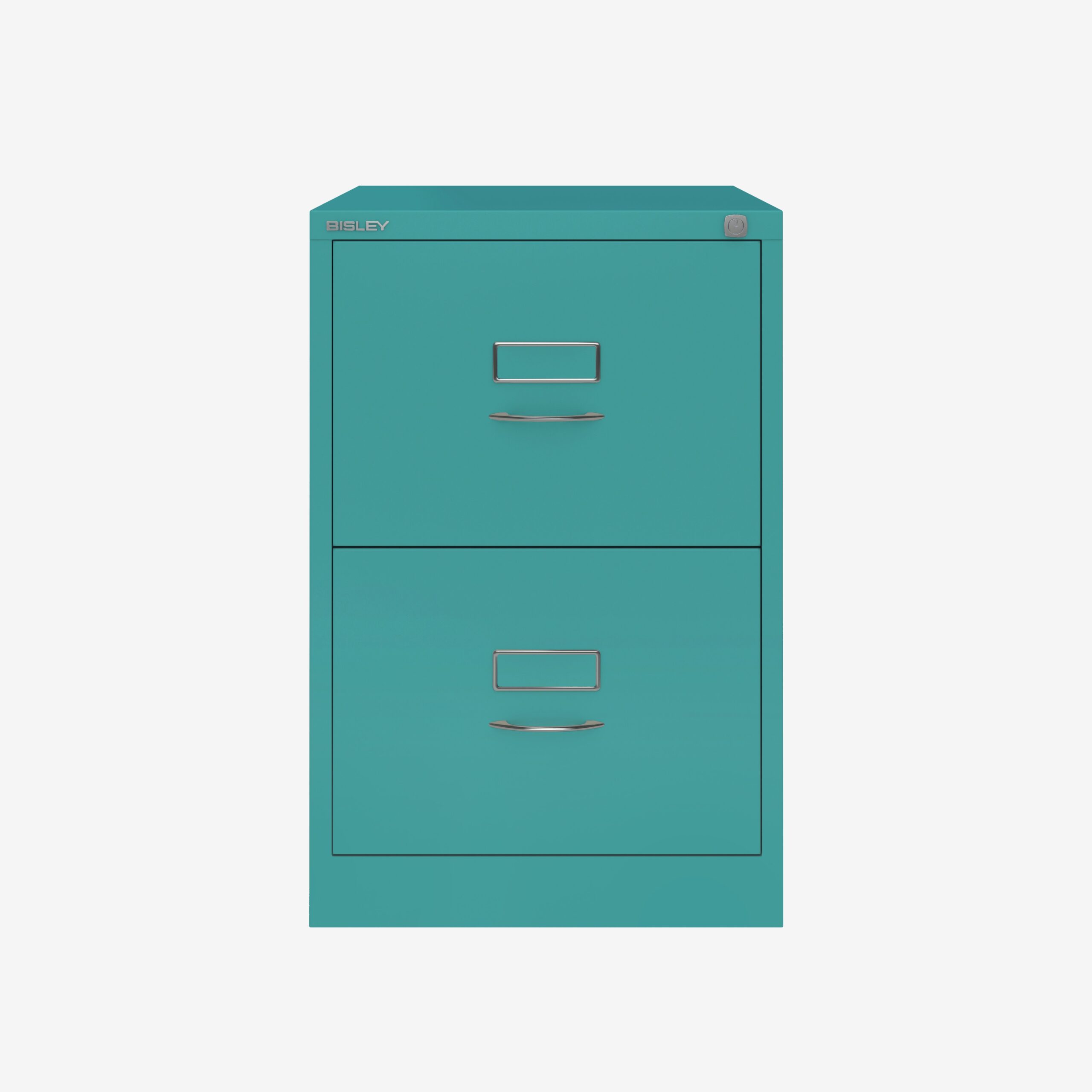 Bisley BS Foolscap 2 Drawer Filing Cabinet - Image 3