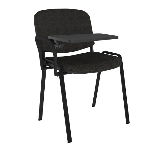 Taurus Meeting Room Stackable Chair with Arms and Writing Tablet