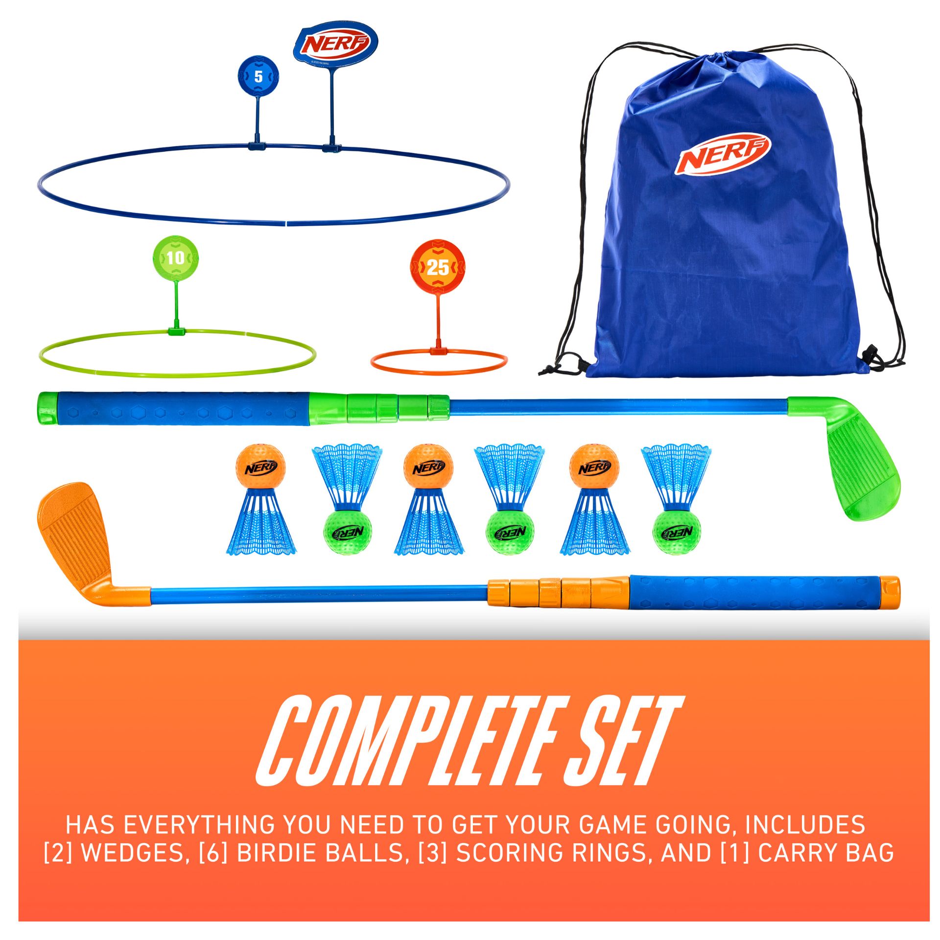 Nerf Birdie Shot Golf Set - Image 2