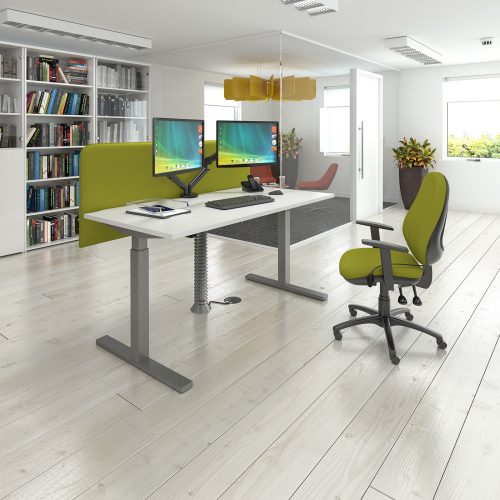 Elev8 Mono Straight Sit-Stand Desk