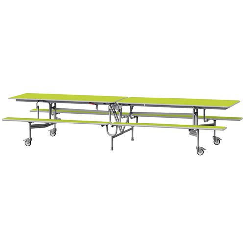 GoRoll Folding Table With Benches
