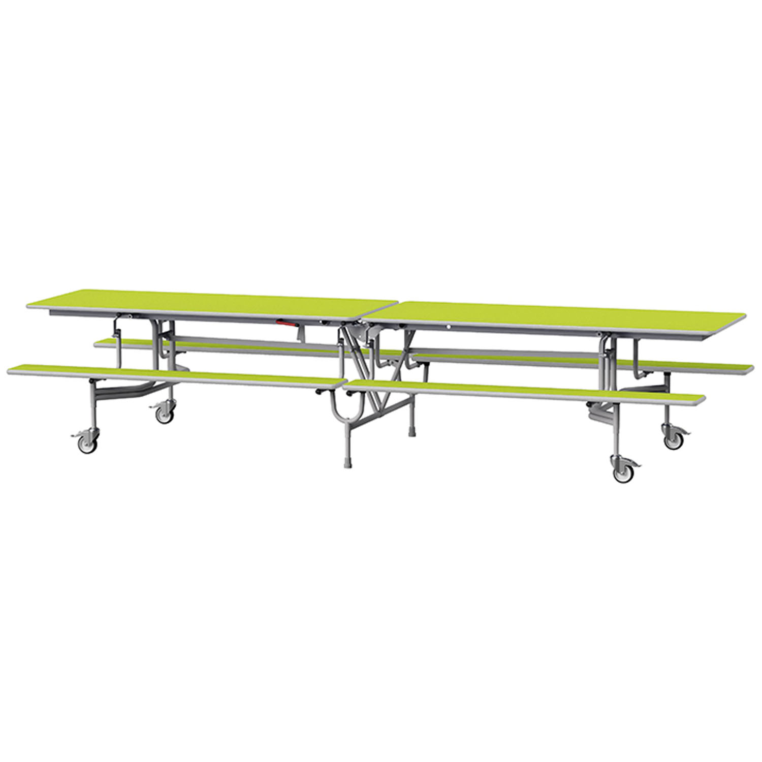 GoRoll Folding Table With Benches