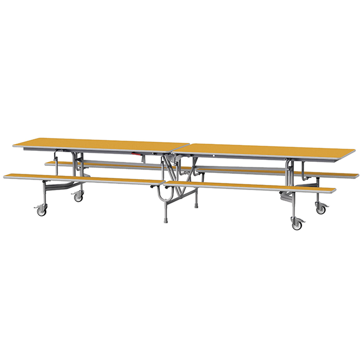 GoRoll Folding Table With Benches - Image 47