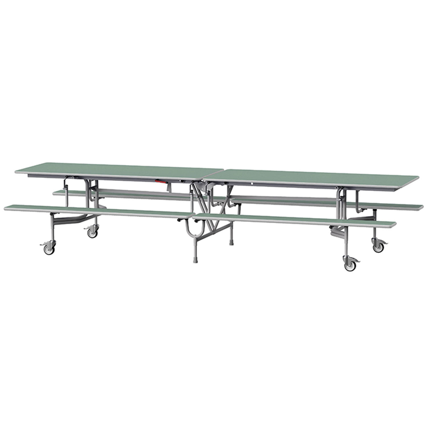 GoRoll Folding Table With Benches - Image 42