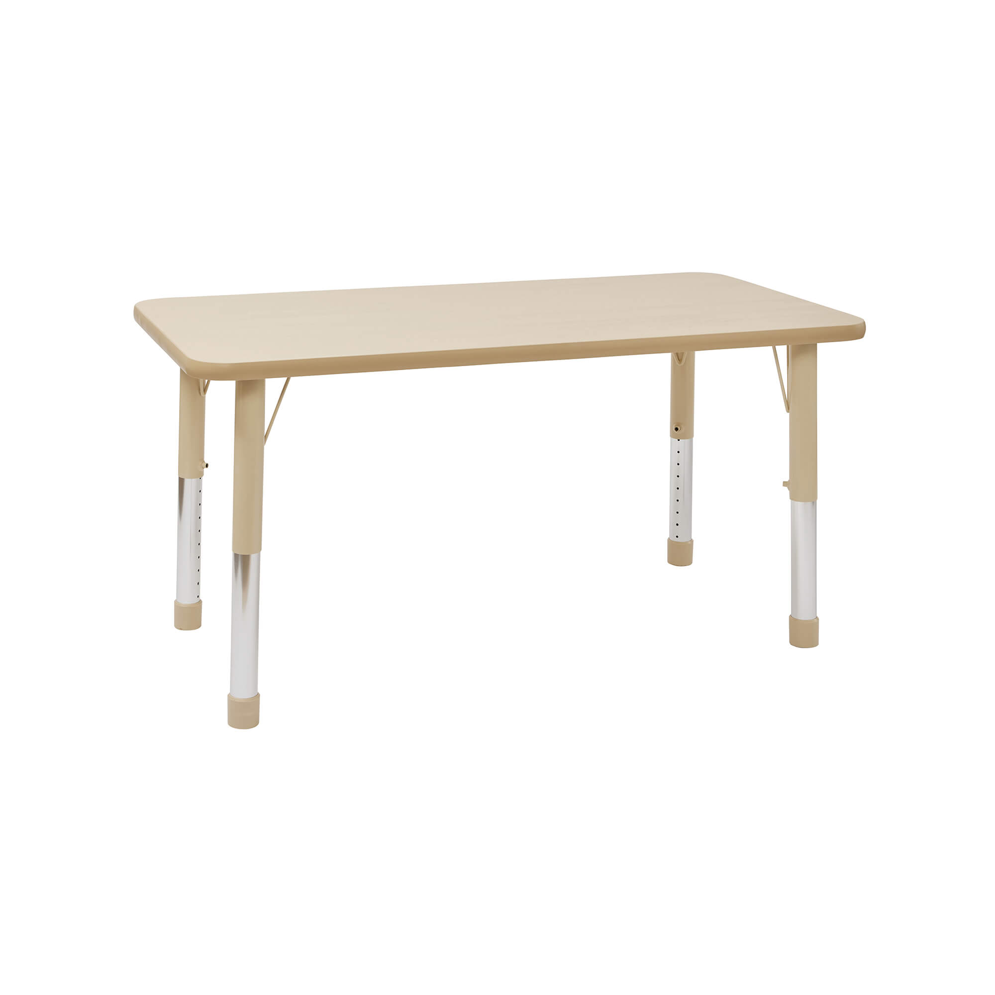 Elegant Height Adjustable Rectangle Table & 6 Chairs - Image 4
