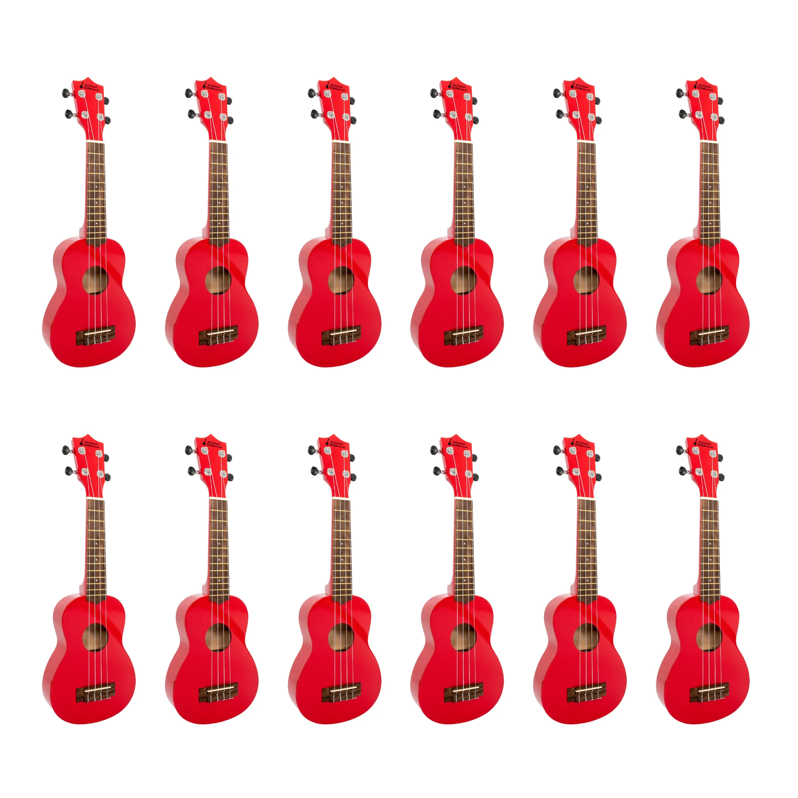 My School Ukulele soprano ukulele class pack of 12