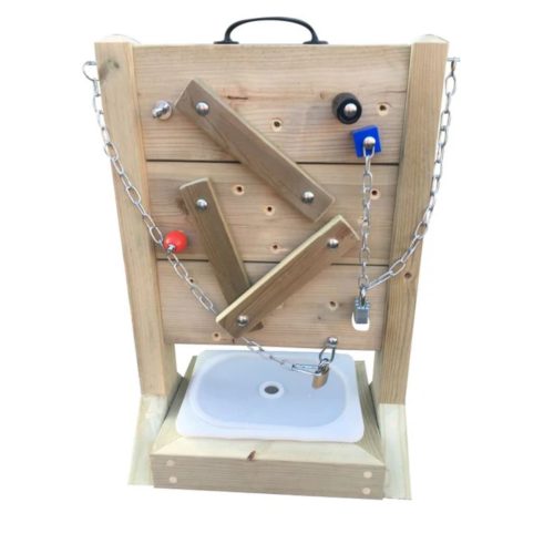 Wooden Small Loose Parts Sensory Panel