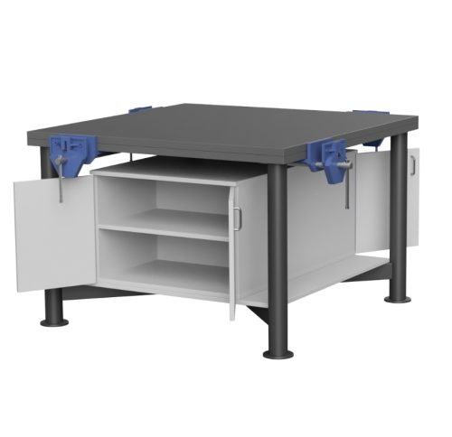 TekBench 4-Person Woodworkers & Metalworkers Bench