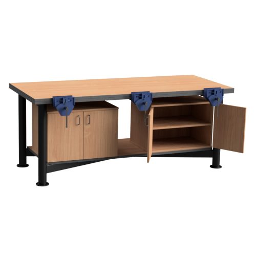 TekBench MIDI – 3-Person Woodworkers Bench – 2000mm x 850mm
