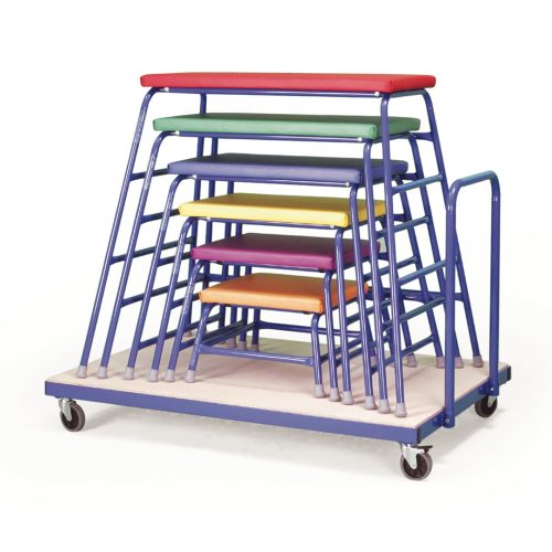 Agility Table Set (Set of 6) With Trolley