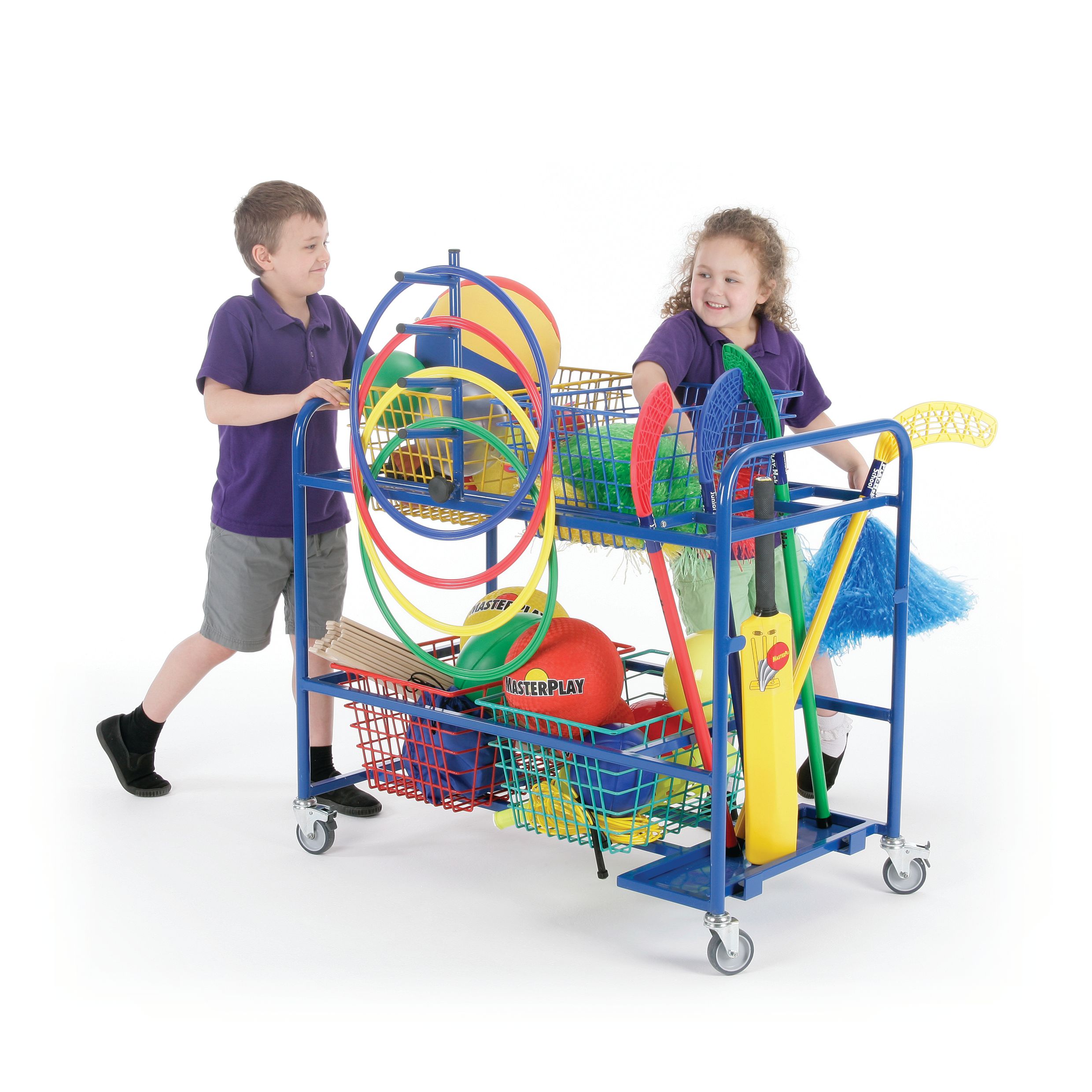 Junior Horizontal Mat / Agility Tables Trolley