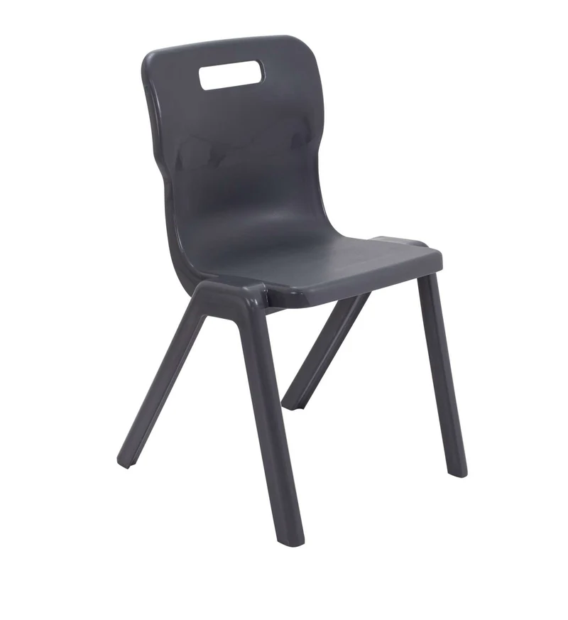 Colour coded BS EN 1729 classroom chairs in UK primary classroom