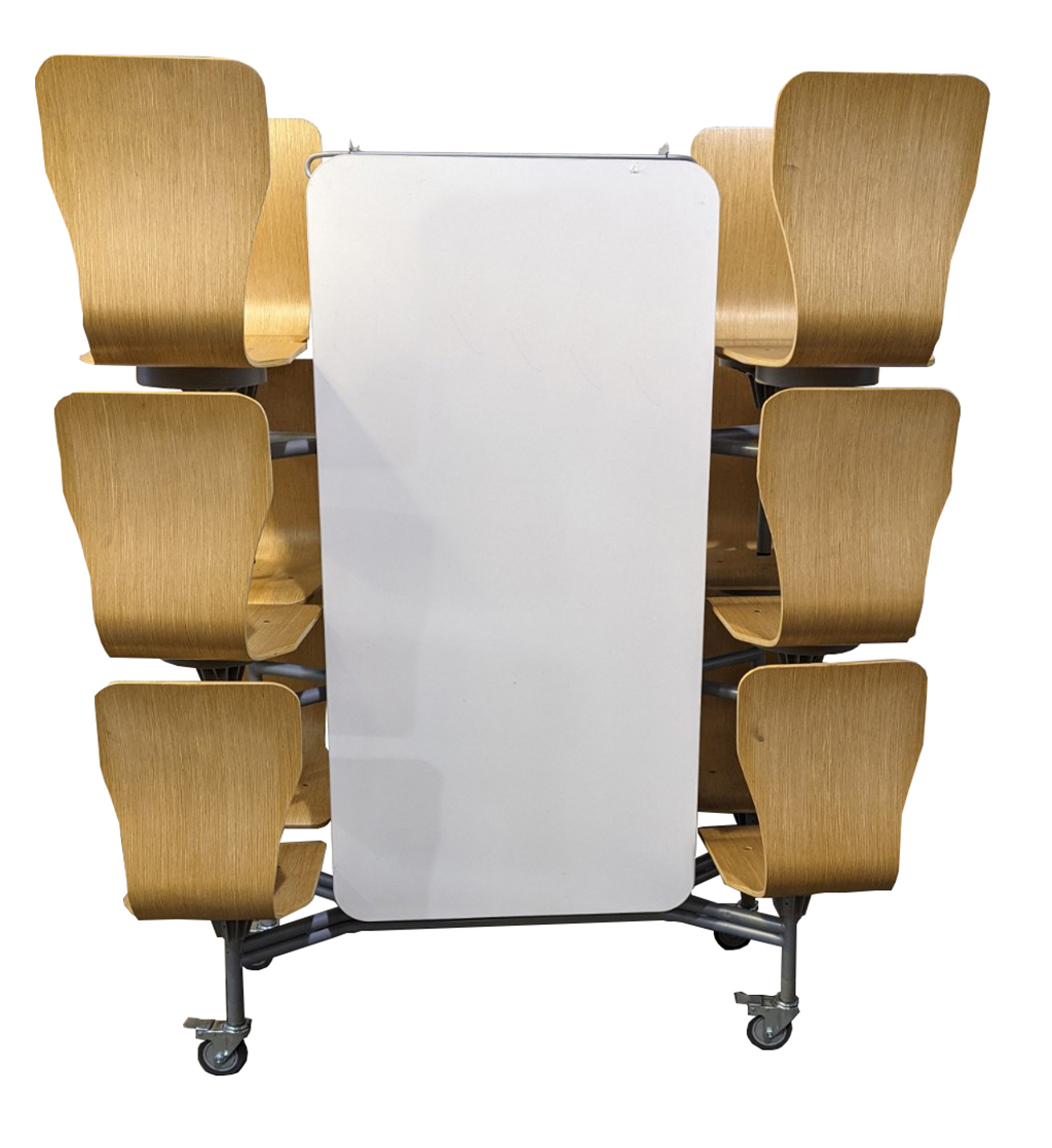 Spaceright 12 Seat Primo Mobile Folding Table - Image 19