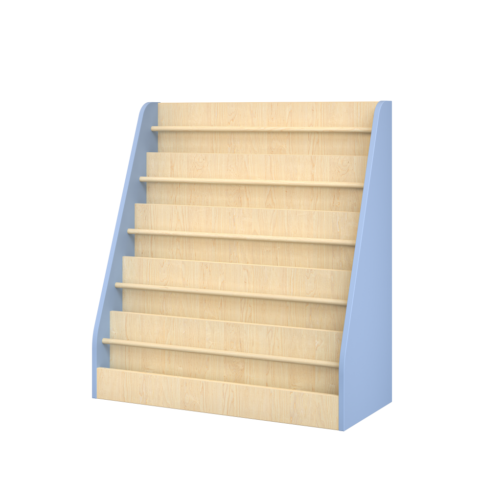 Early years book display unit for nursery reading corner