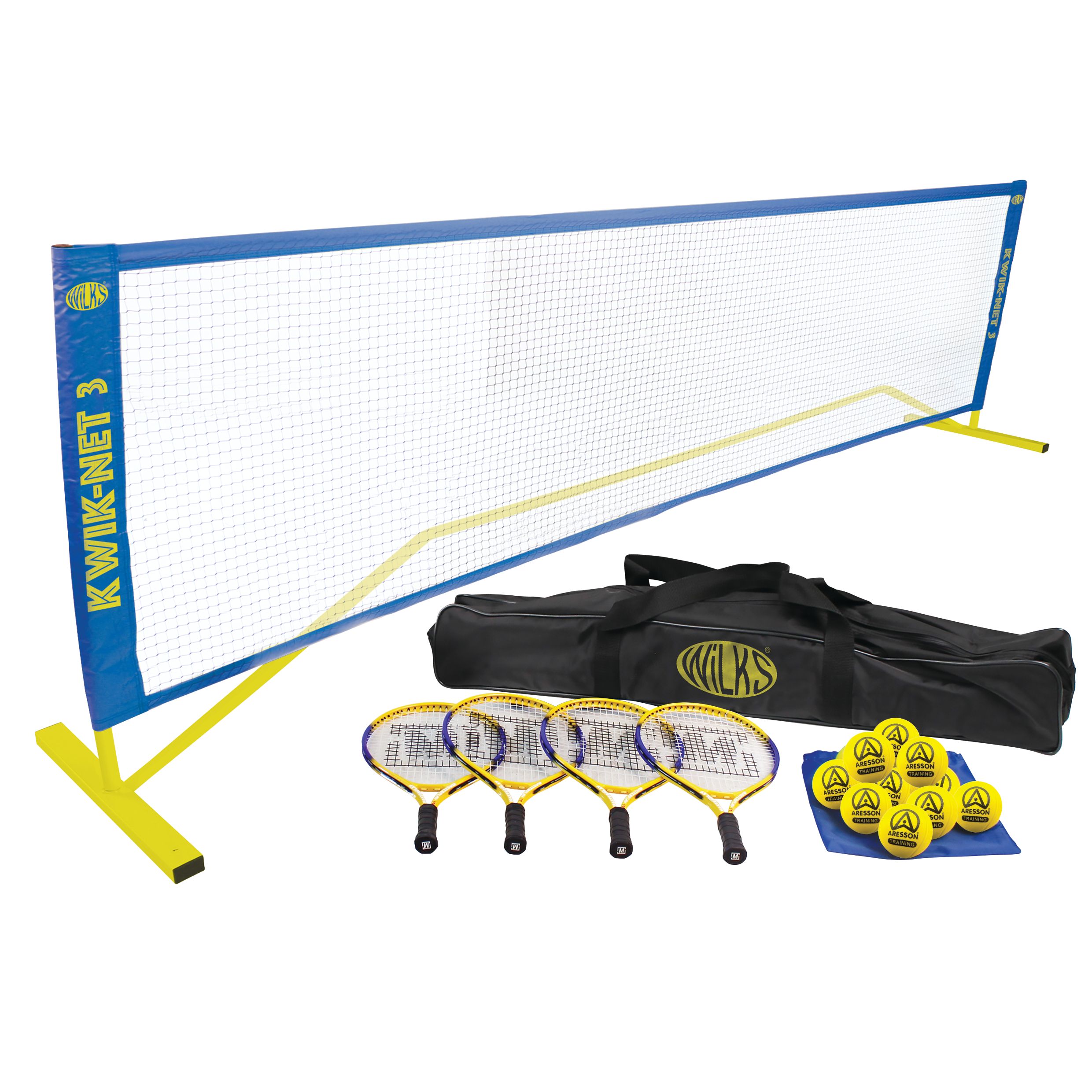 mini tennis set for schools rackets balls net